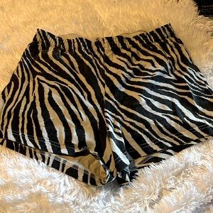Zebra Softe shorts